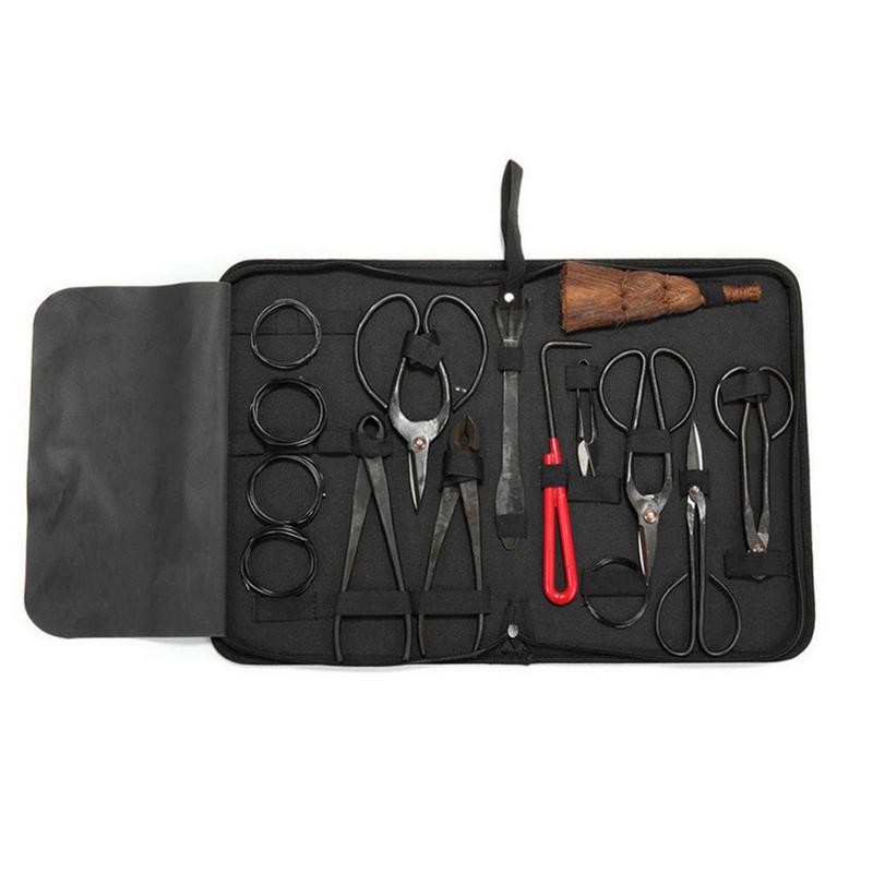 Bonsai Tool Set - 탄소강 다기능 가위 키트, 분재 도구