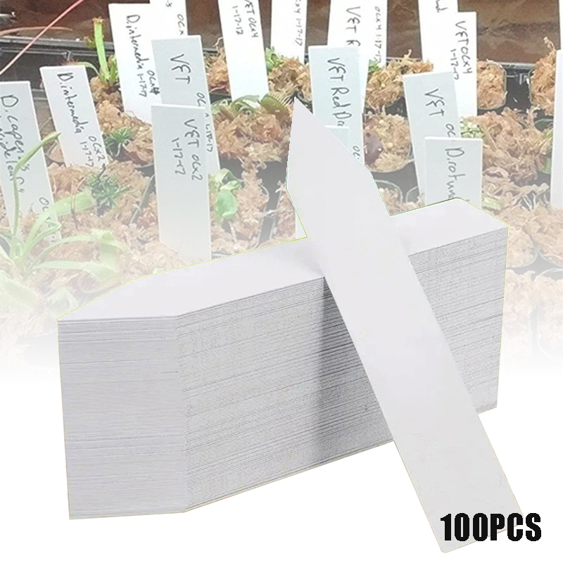 Plant Label Tags - 100pcs 정원 식물 레이블 식물 액세서리