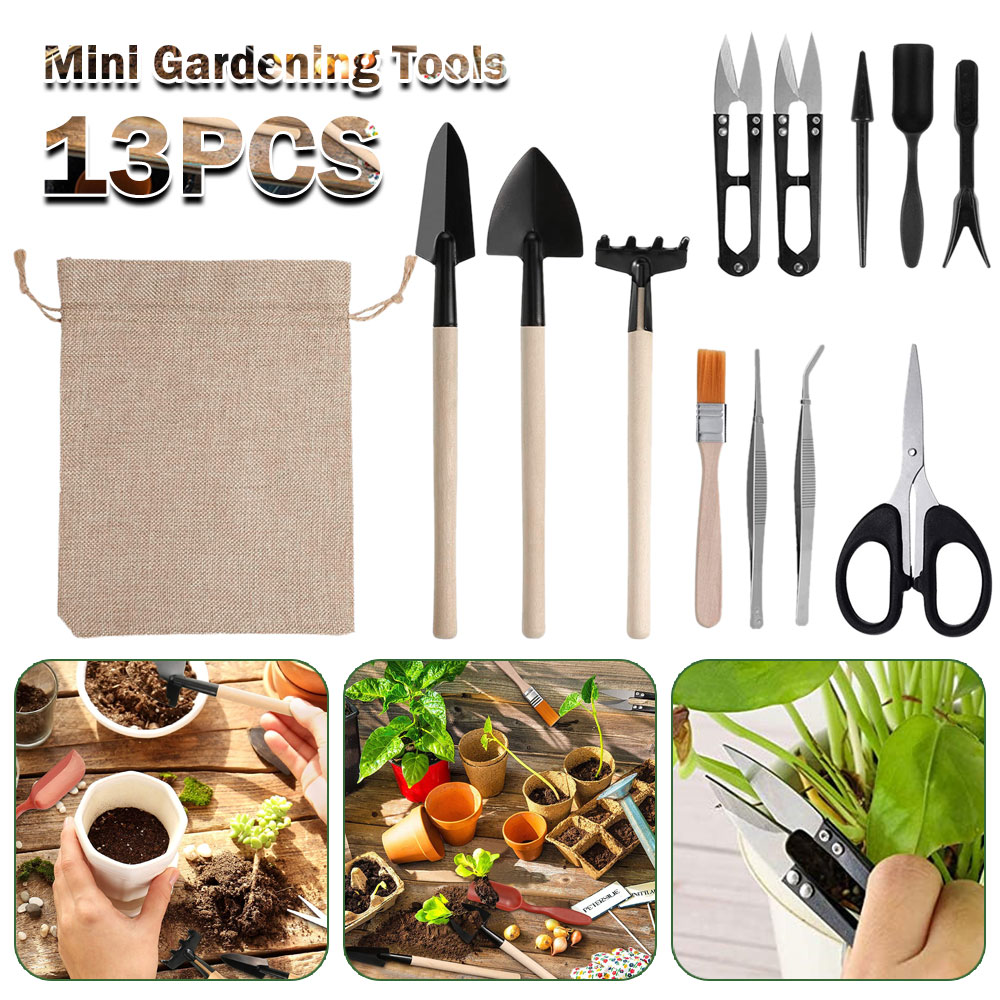 Bonsai Tool Set - 즙이 많은 식물 도구 미니 정원