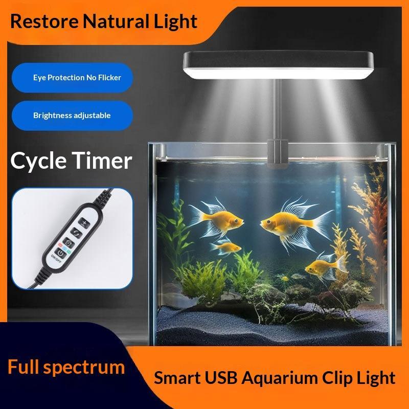 Led Grow Light - 풀 스펙트럼 LED 수족관 조명 360도