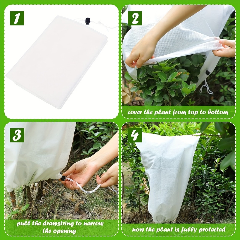 겨울 식물 덮개 관목 보호용 방한 야외 화분 서리 방지 - Outdoor Planting Bag 리뷰 및 가격