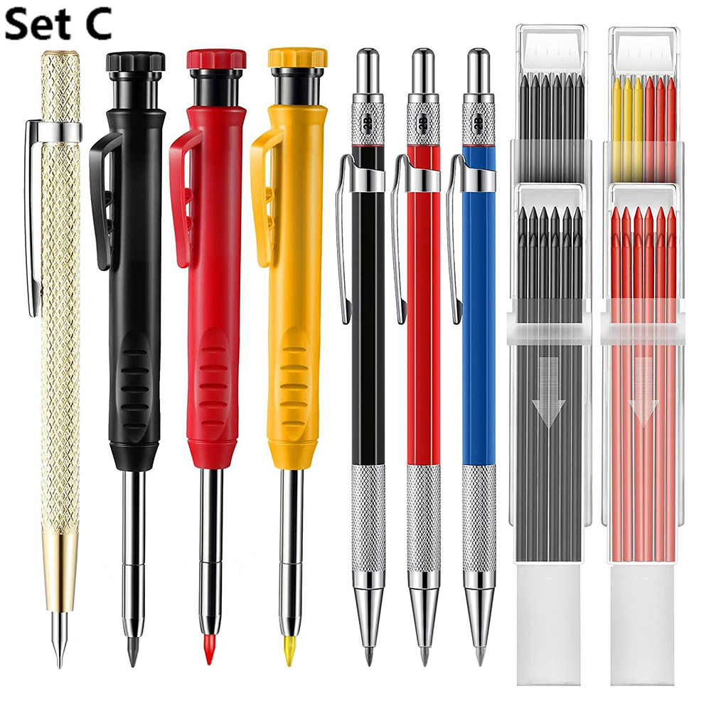 A/B/C/D 세트 목수 연필, 깊은 구멍, 기계식 마 - Gardening Tools B&M 리뷰 및 가격