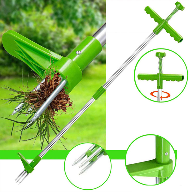 휴대용 긴 손잡이 잡초 제거제, 휴대용 정원 잔디 제초 - Gardening Tools Long 리뷰 및 가격