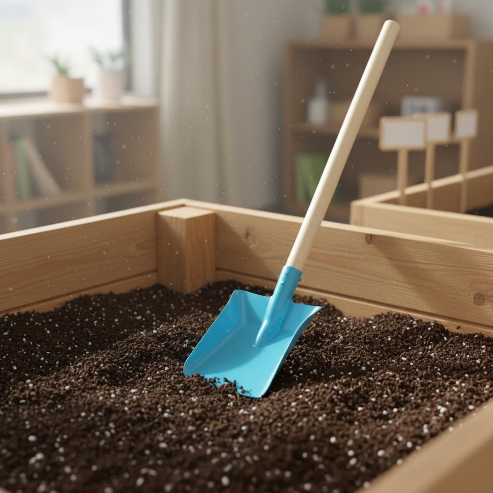 4 조각 어린이 모래 삽 세트 교육용 긴 손잡이 삽 세 - Gardening Tools Long 리뷰 및 가격