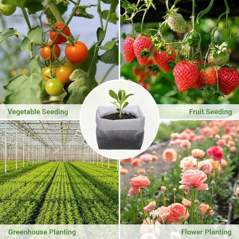 수분 투과성 통기성 부직포 식물 재배 가방 재사용 가능 - Grow Bags 리뷰 및 가격
