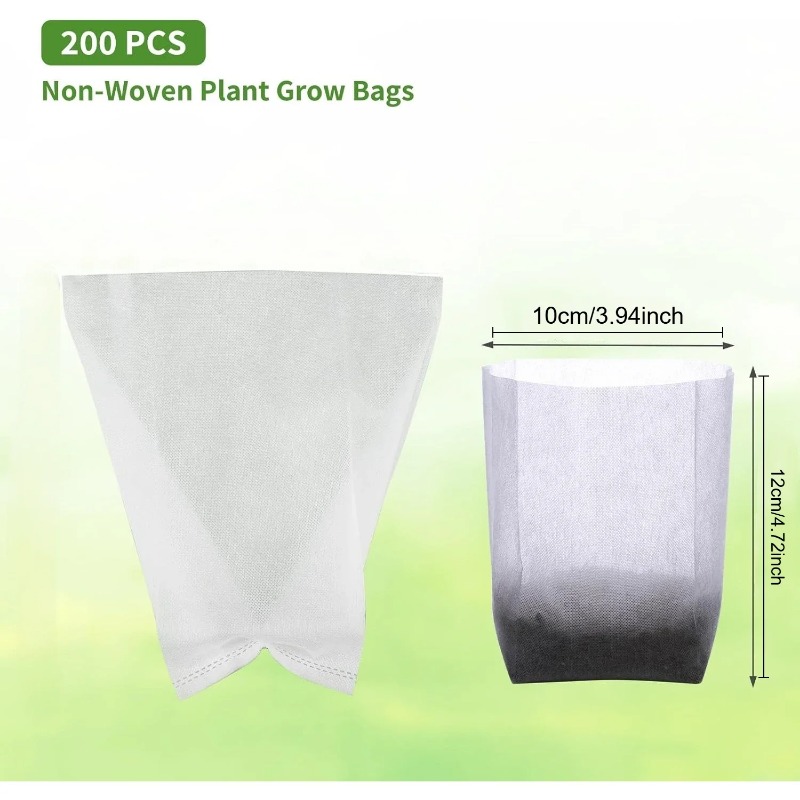 수분 투과성 통기성 부직포 식물 재배 가방 재사용 가능 - Grow Bags 리뷰 및 가격