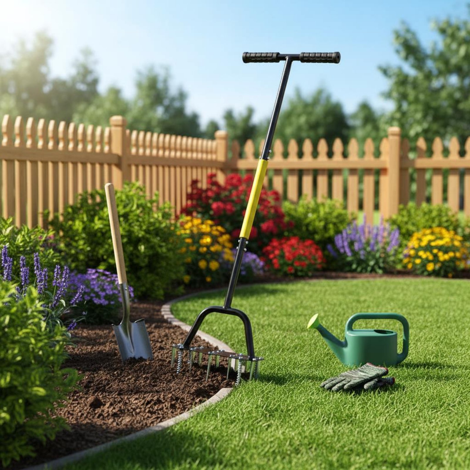 반달형 잔디깎이, 분리형 디자인, 수동 잔디깎이, 톱니 - Gardening Tools Long 리뷰 및 가격