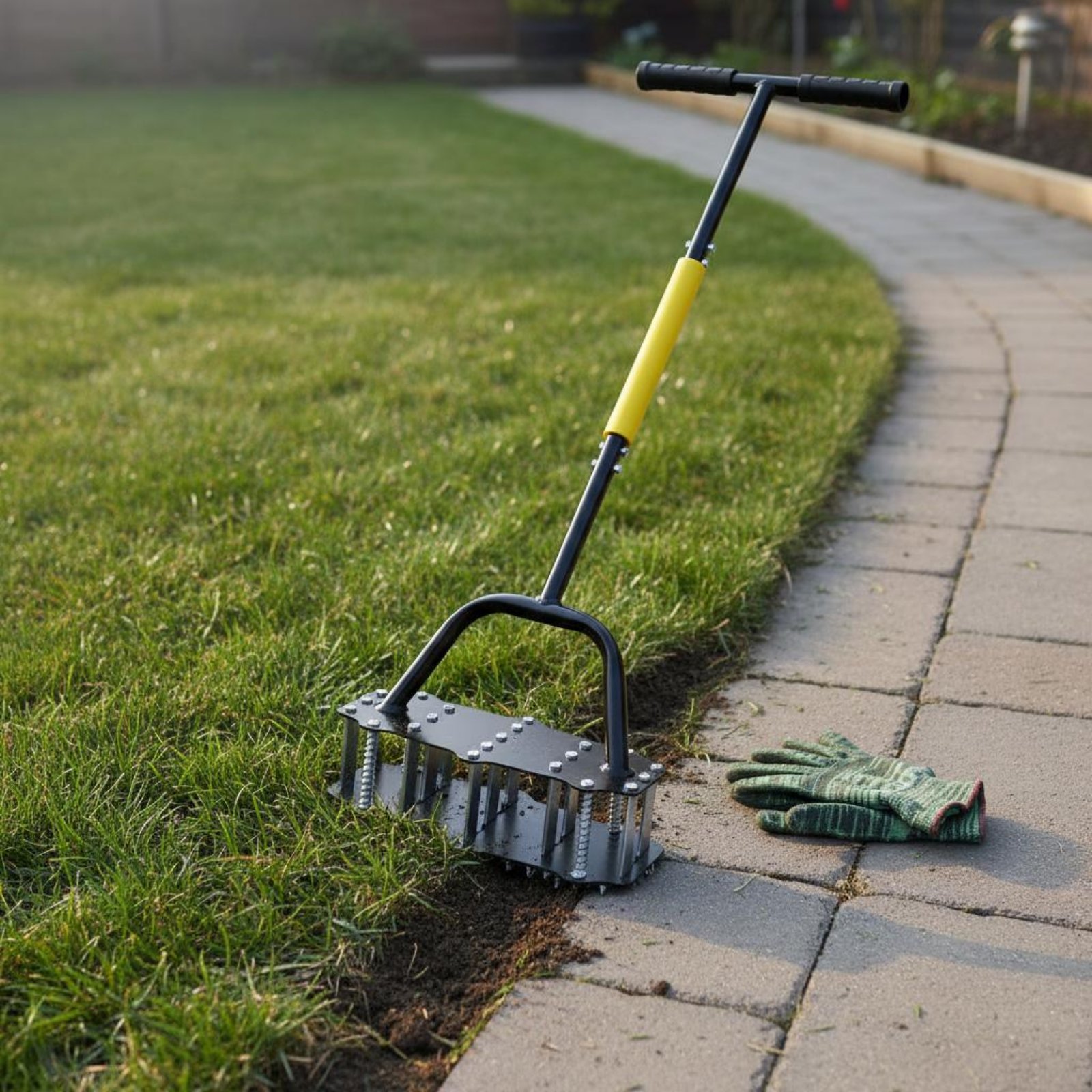반달형 잔디깎이, 분리형 디자인, 수동 잔디깎이, 톱니 - Gardening Tools Long 리뷰 및 가격