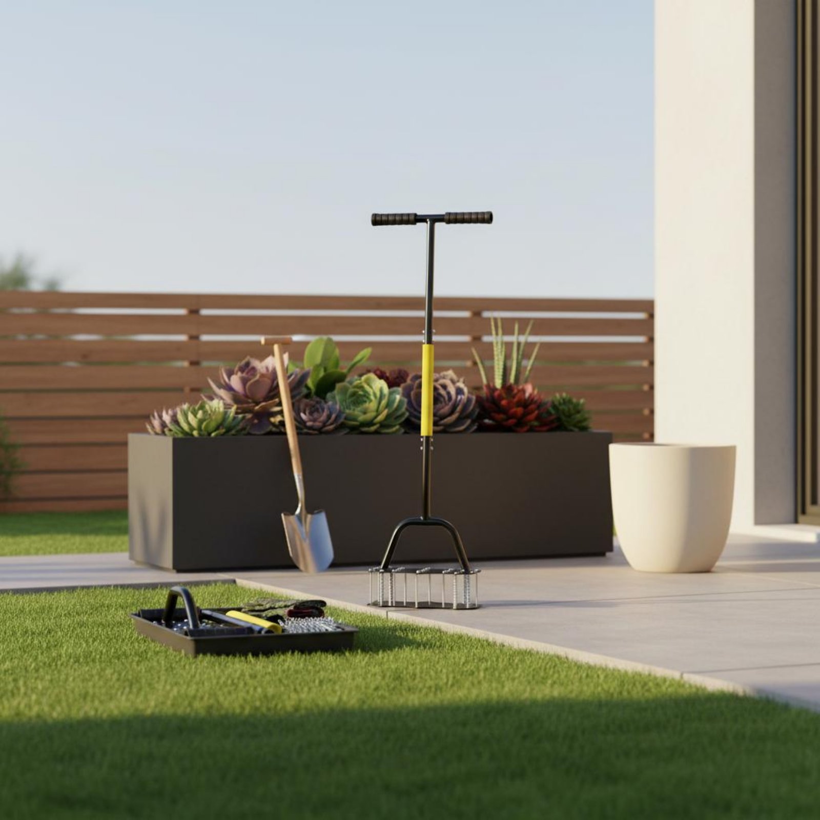 반달형 잔디깎이, 분리형 디자인, 수동 잔디깎이, 톱니 - Gardening Tools Long 리뷰 및 가격