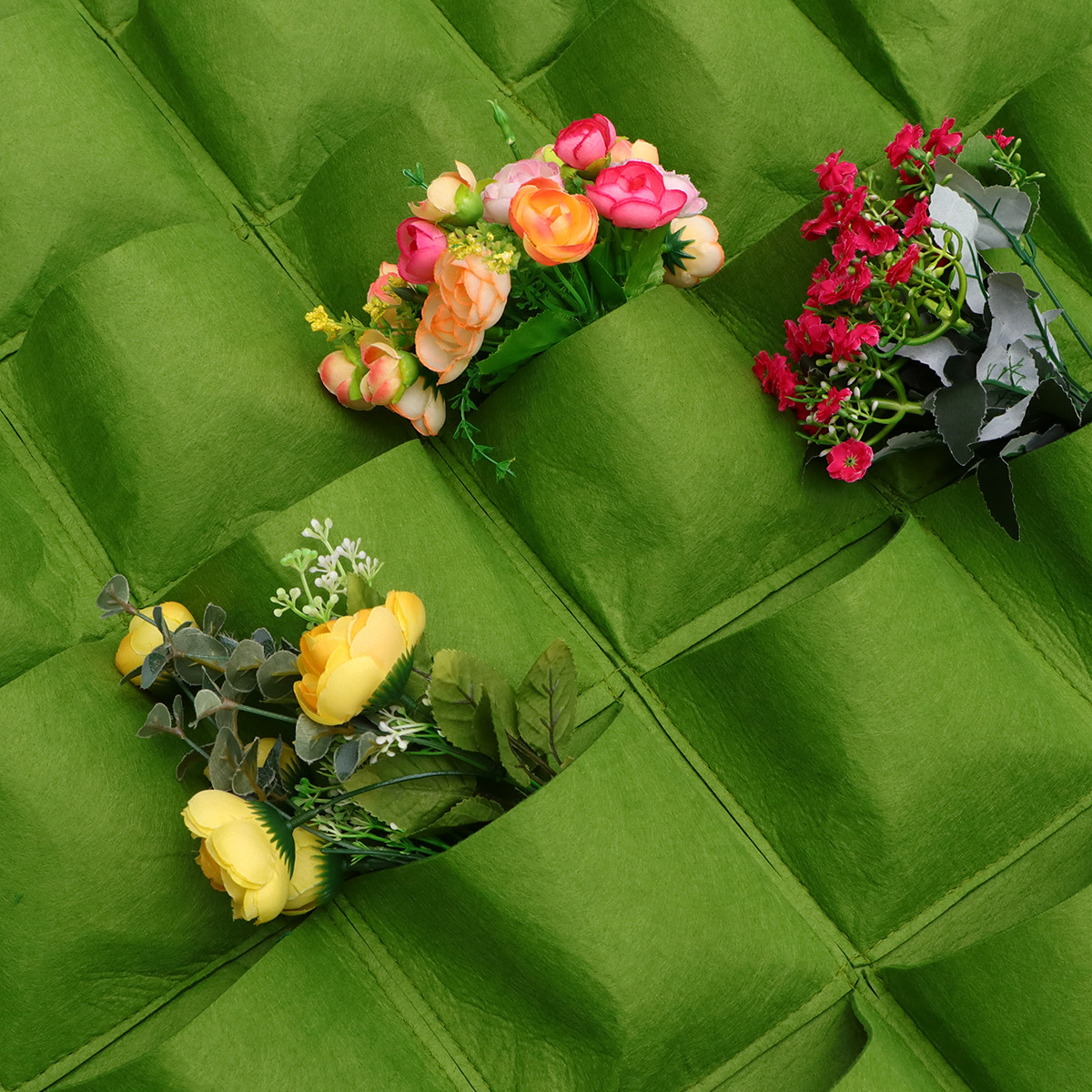 12포켓 수직 벽걸이 펠트 재배 가방 - 실내외 정원  - Outdoor Planting Bag 리뷰 및 가격