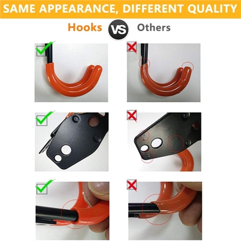 【빅딜】벽걸이형 5개 고강도 금속 후크 차고 자전거 후 - Gardening Tools Deals 리뷰 및 가격