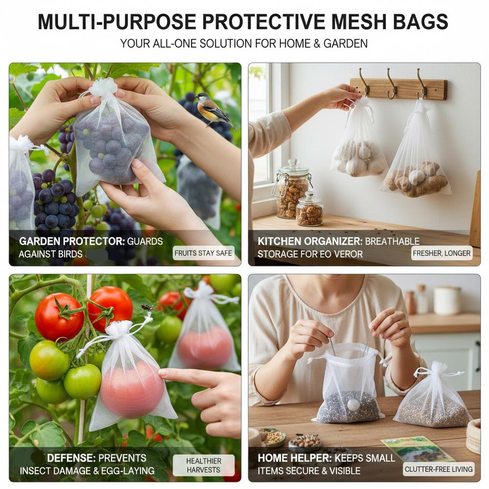 50Pcs 포도용 정원 과일 보호 가방 곤충 해충 방지 - Grow Bags 리뷰 및 가격