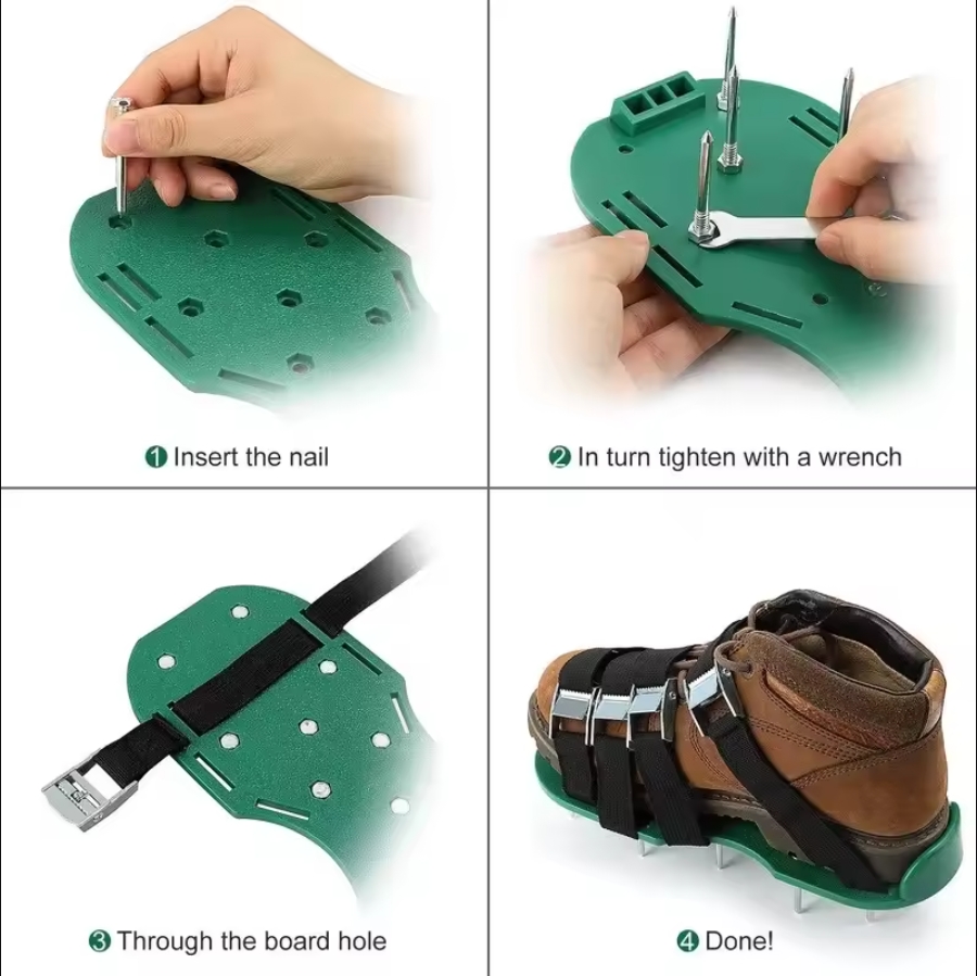 정원 손톱 신발 잔디 느슨한 토양 도구 5cm 긴 손톱 - Gardening Tools Long 리뷰 및 가격