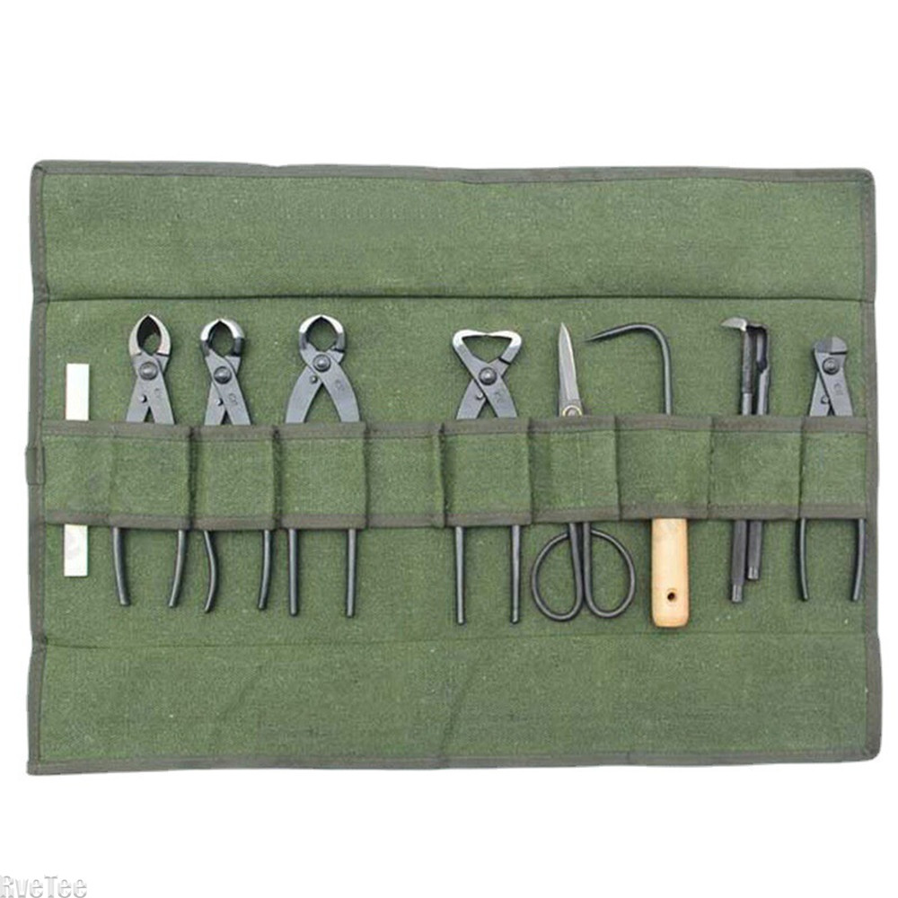 일본 분재 도구 보관 패키지 롤 백 캔버스 도구 세트  - Bonsai Tool Set 리뷰 및 가격
