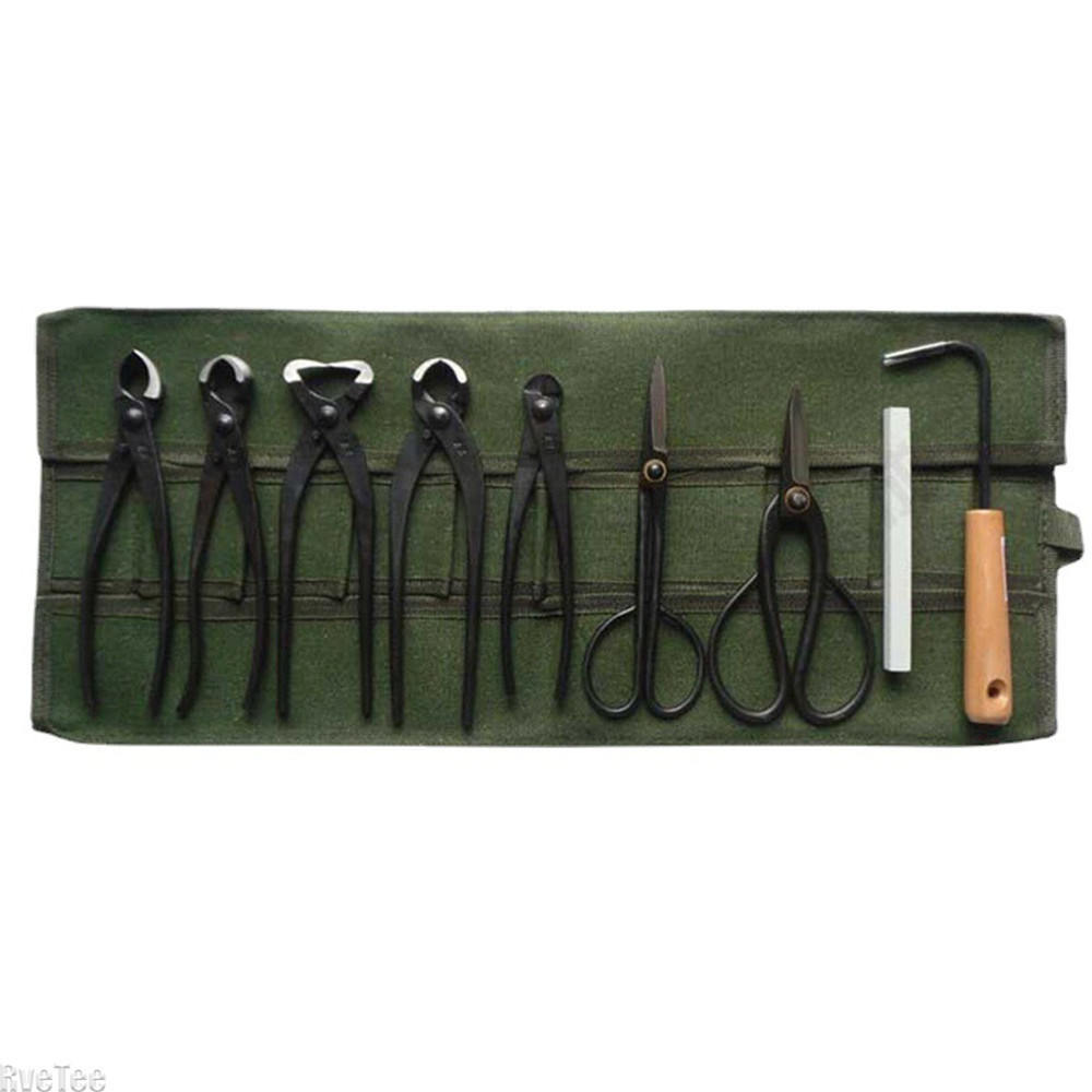 일본 분재 도구 보관 패키지 롤 백 캔버스 도구 세트  - Bonsai Tool Set 리뷰 및 가격