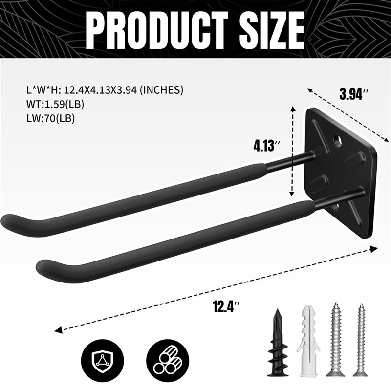 【플래시딜】튼튼한 벽걸이형 차고용 후크-사다리, 정원용 - Gardening Tools Deals 리뷰 및 가격