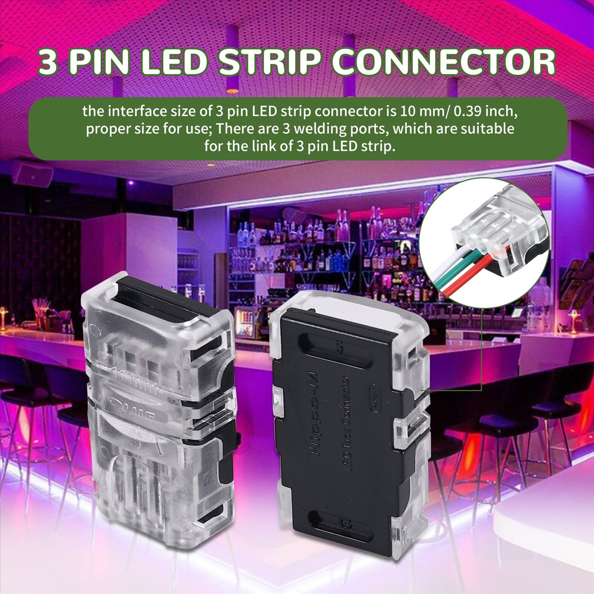 호환 가능한 11개 조각 조정 가능한 3핀 LED 스트 - Led Grow Light 리뷰 및 가격