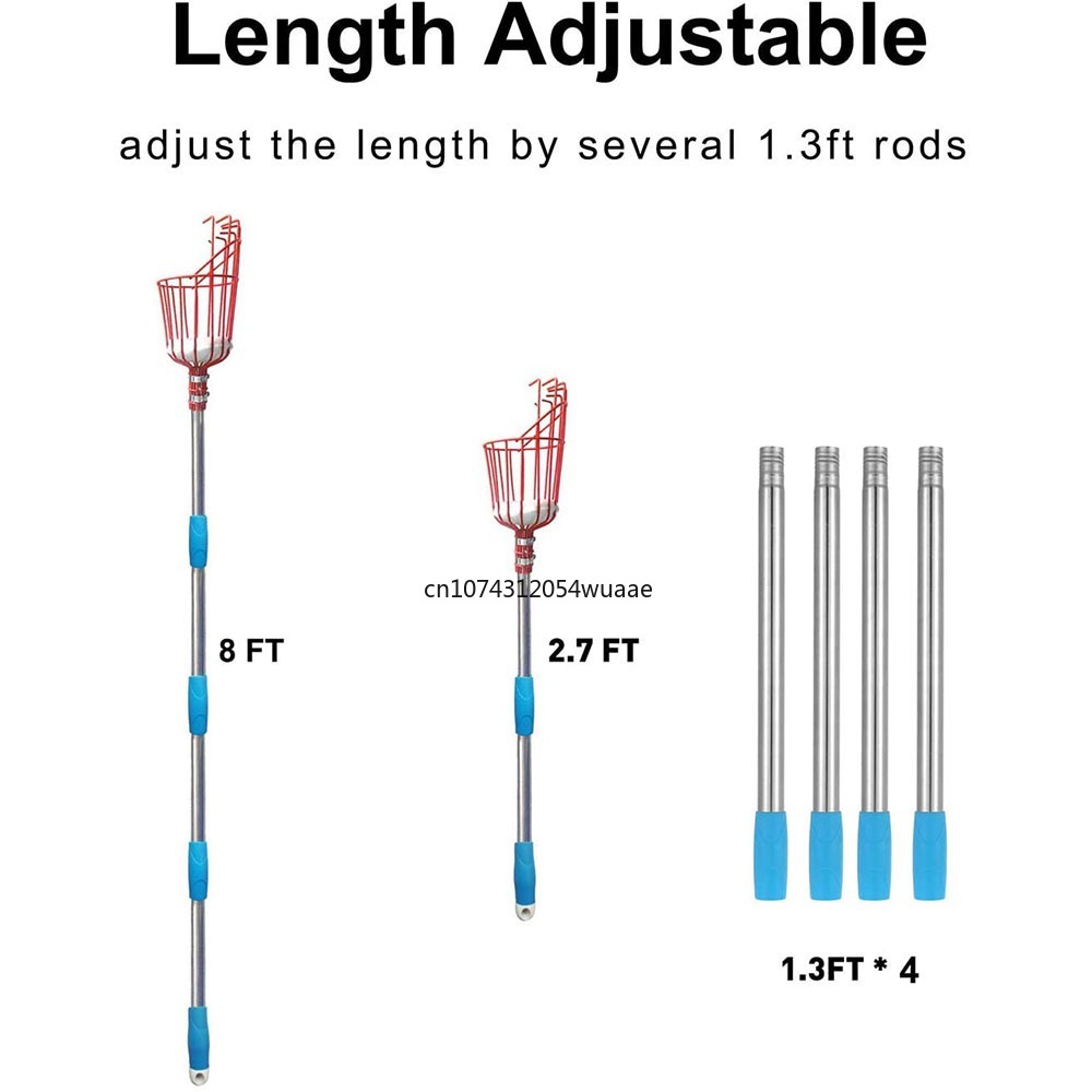 과일 수확기 1세트, 깊이 조절 가능한 바구니, 편리한 - Gardening Tools Usa 리뷰 및 가격
