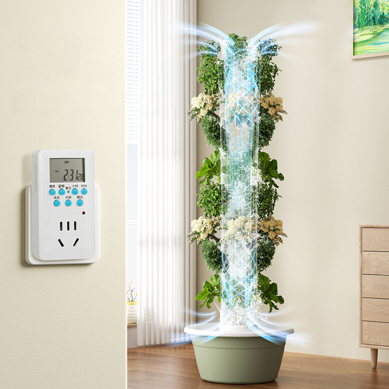 LED 식물 재배등을 갖춘 수직 수경 재배 타워, 지능 - Led Grow Light 리뷰 및 가격
